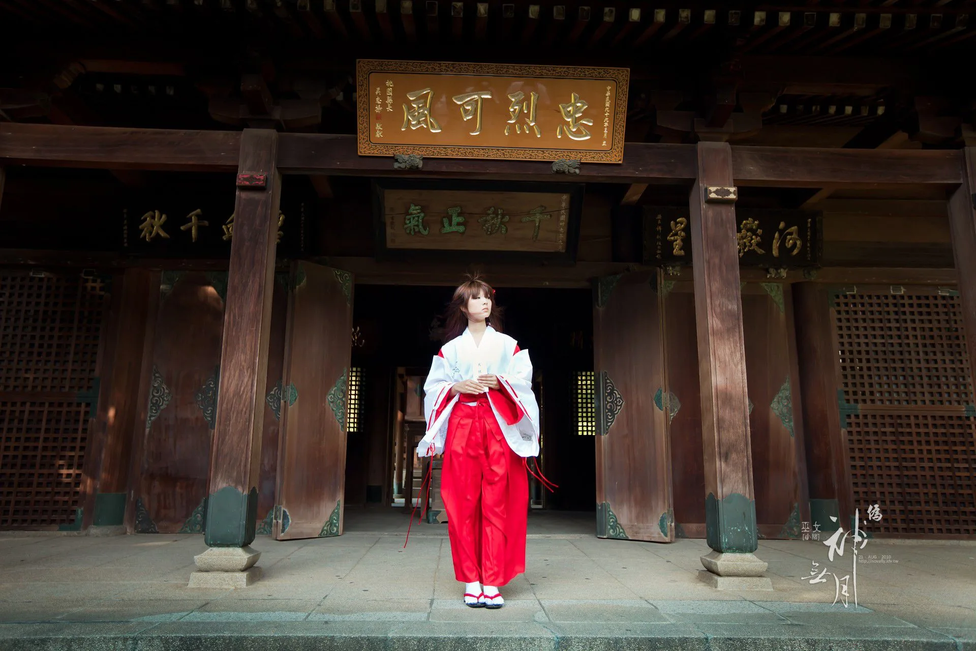 [Vẻ đẹp Đài Loan] Giả. Cosplay Heo Nữ tu đền Kannazuki - Bộ ảnh độ phân giải cao - 39
