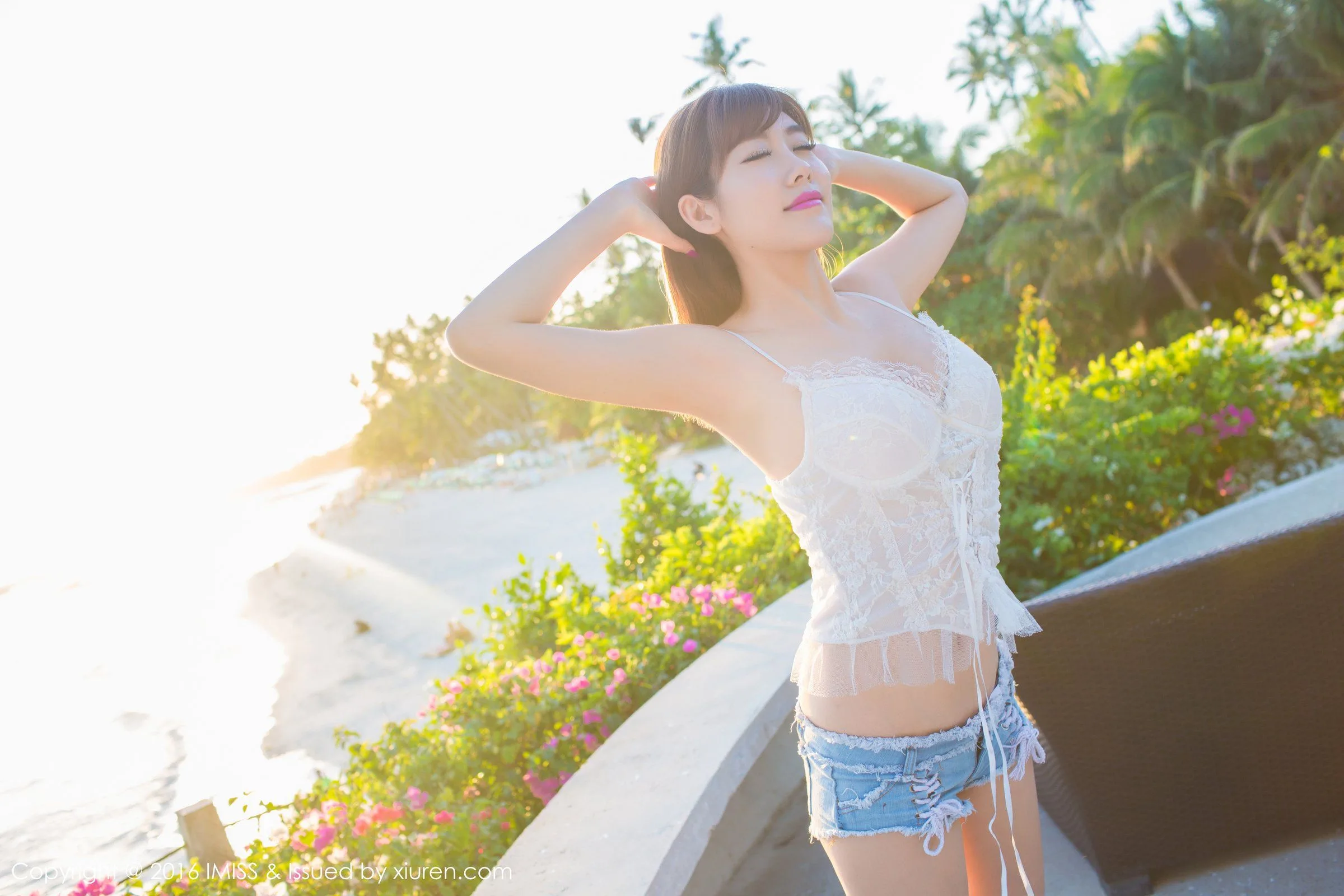 [IMISS Love Honey Club] Tập 059 Cheng Xiaofan - Bộ ảnh nội y bikini gợi cảm + áo lót ren - 54