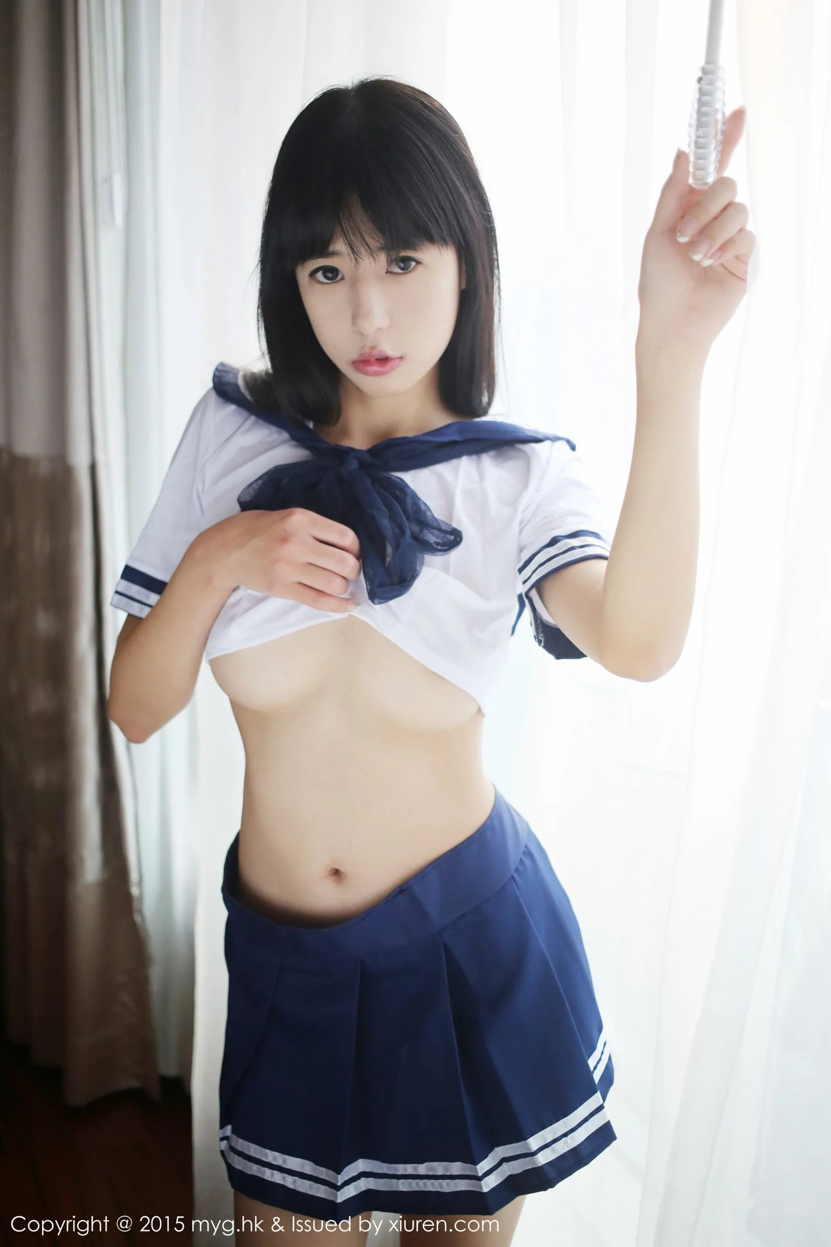 [Bộ sưu tập ảnh MyGirl Beauty]VOL.184 Ellie - Bộ ảnh về trang phục nữ sinh thủy thủ. - 27